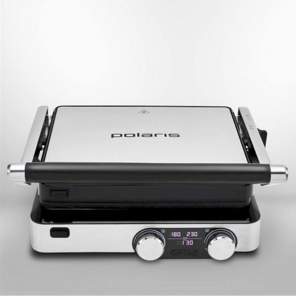 Електрогриль притискний Polaris PGP 7001D Silver EG2 фото
