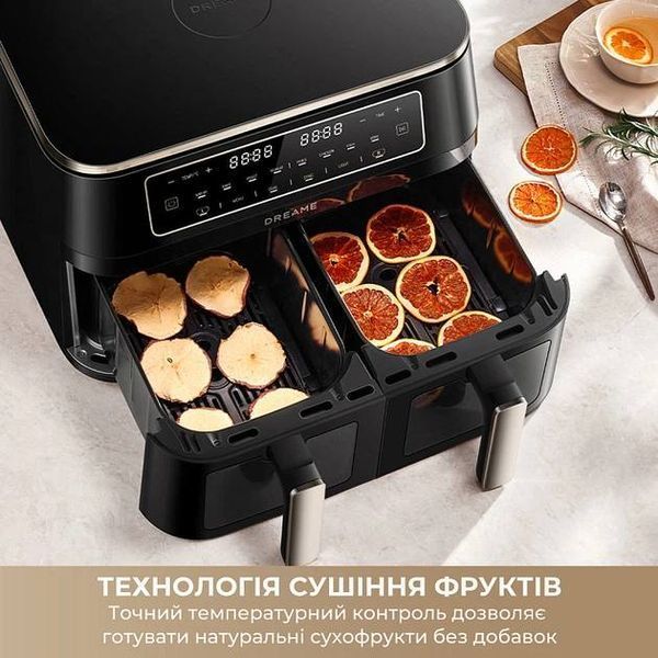 Мультипіч (аерофритюрниця) Dreame Tasti DZ30 Black, 11 л, 3000 Вт (DREAME-DZ30-BK) MP84 фото