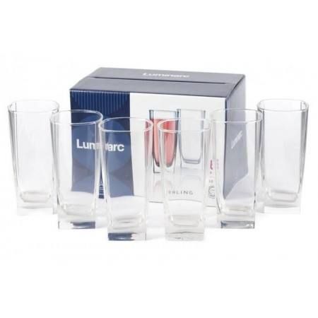 Набір склянок Luminarc Sterling 330 мл високі 6 шт X2500 фото