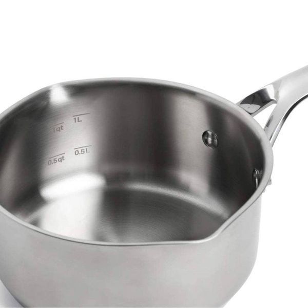 Набір каструль KitchenAid Stainless Steel (CC005088-001) NKK5 фото
