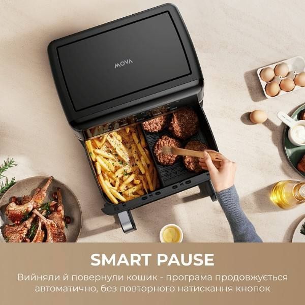 Мультипіч (аерофритюрниця) MOVA AeroChef FD20s Pro Black MP16 фото