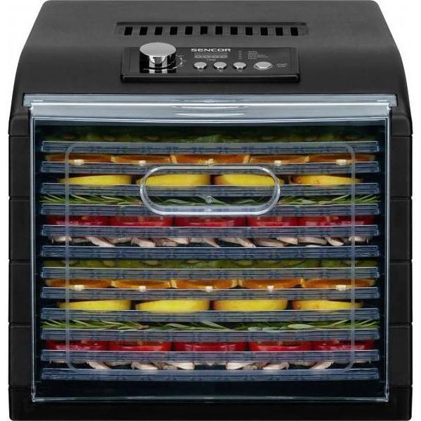Сушарка для овочів і фруктів Sencor SFD 6600BK SOF4 фото